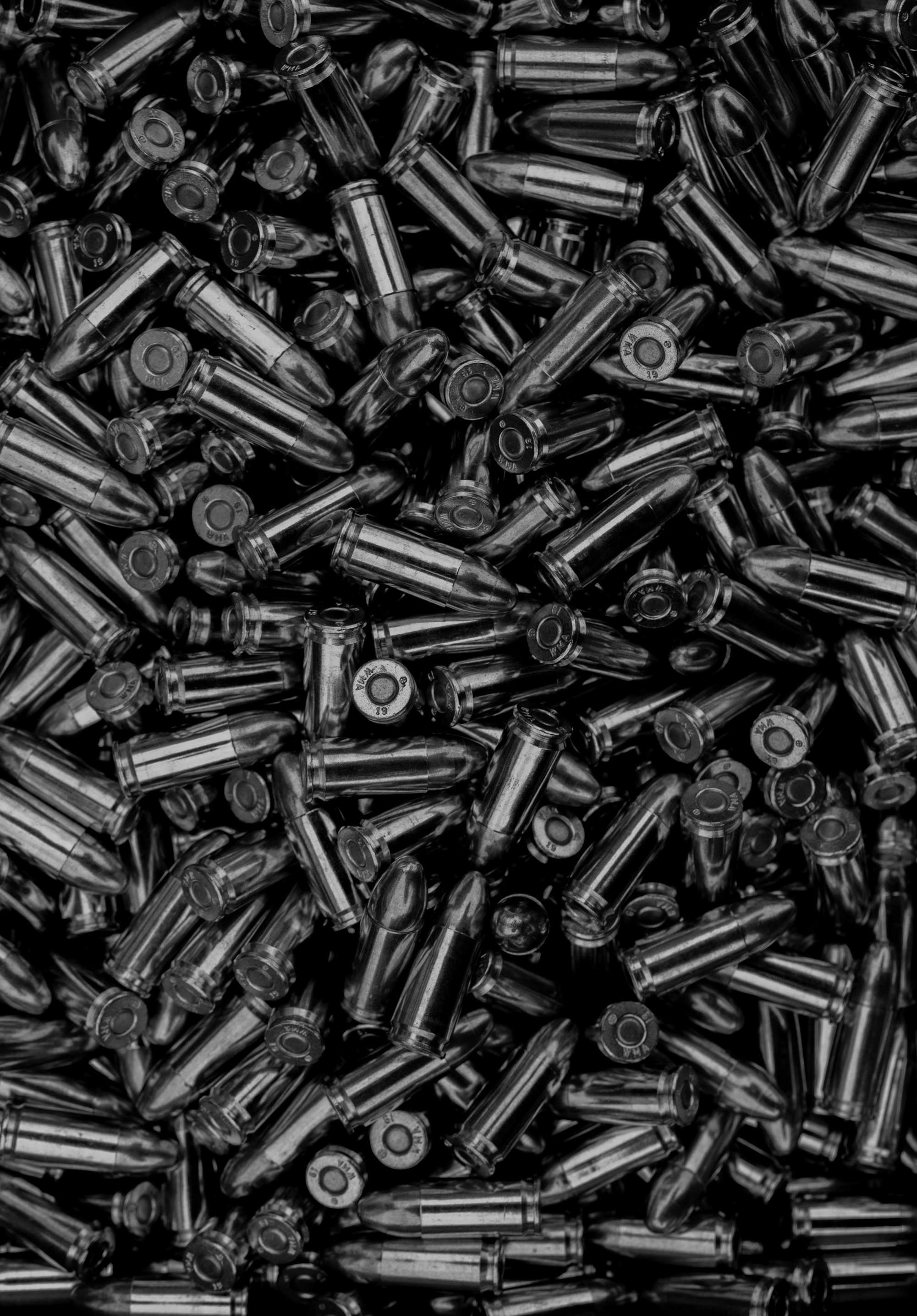 A pile of cartridges